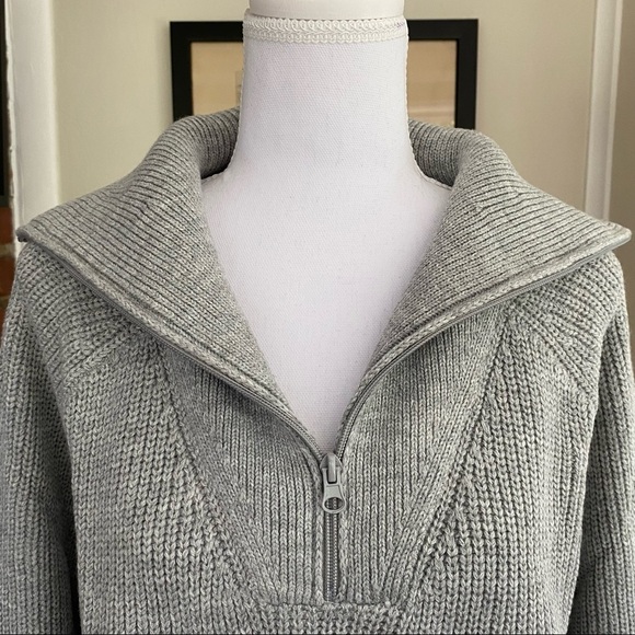 WAYF Nelle Half Zip Pullover - Picture 4 of 16